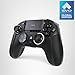 NACON Revolution 5 Pro Officially Licensed PlayStation Wireless Gaming Controller for PS5 / PS4 / PC - Hall Effect, Trigger Stops, Mappable Buttons, Bluetooth Audio - Triple Black