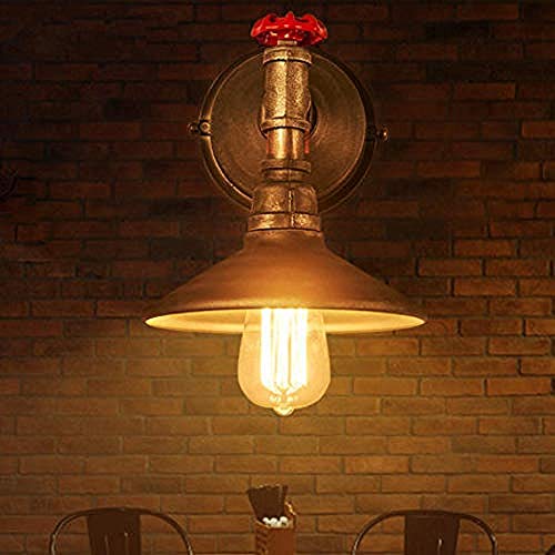 Preisvergleich Produktbild Beleuchtung,wandleuchte Wasserleitung Schmiedeeisen LED Wandleuchte Loft industrielle Retro Wandleuchte Hauptbeleuchtung Bar Cafe Decals Mulay Lampen Dekoratives Licht