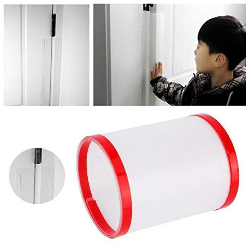 Garosa Door Pinch Guard Safety Door Hinge Protector Cover Finger Pinch Security Guard Children's Anti-Grip Door Sewing Strip Anti-Pinch Hand Door Seam Strip Kindergarten(Frosted 120 * 17CM) - Image 3