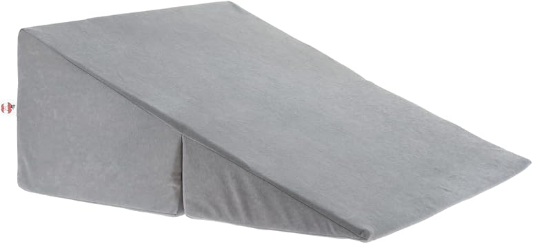 Core Products Adjustable Bed Wedge Foam Incline Cushion for Acid Reflux, Gray - 7"
