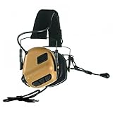 OPSMEN EARMOR M32 PLUS Tactical Headset 無線通信用電子イヤーマフ コヨーテブラウン