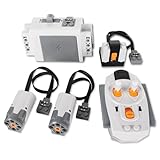 VAOEVA 5-in-1 Motor Kit Compatible with Most Stud Building Blocks, Motor Set with Powerful Motors, Advanced Remote Control Functionality, Wide Compatibility
