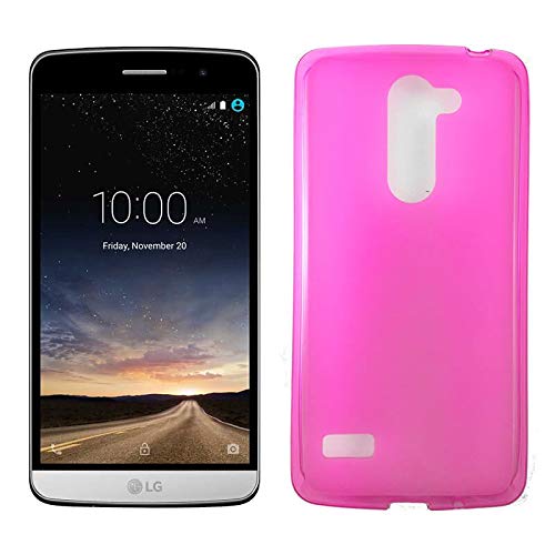 Mb Accesorios Funda Carcasa Gel Rosa para LG Ray, Ultra Fina 0,33mm, Silicona TPU de Alta Resistencia y Flexibilidad