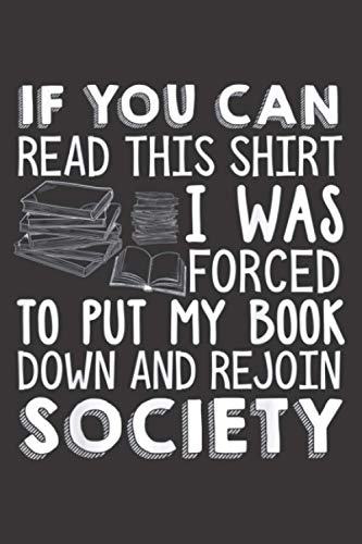If You Can Read This Book Lovers Novel Reading Funny: A5 To do notebook, 112 pages