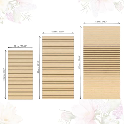 Vinilo para muebles de listones de madera de 75x150 cm autoadhesivo acabado mate 5