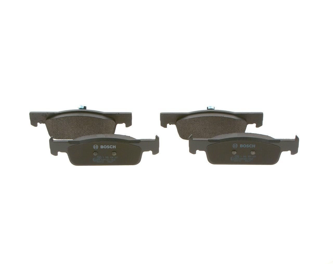 Bosch BP1506 Brake Pads Car Front Axle Quality Reduced Noise Dust 3pc