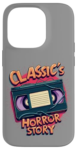 Classic's Horror Story VHS�e�[�v �X�}�z�P�[�X iPhone 14 Pro �p