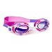 Bling2o Goggles Kids Swim Goggles - “Rainbow Swirl” Kids Swimming Goggles with Anti Fog UV Protection and Custom Kid Goggles Hard Case