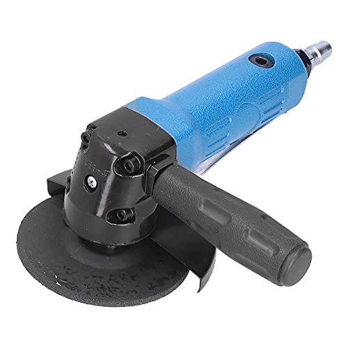 4In Air Angle Grinder Power Angle Grinder Alloy Steel Pneumatic Cutting Machine For Cutting Grinding Kp‑631 11000Rpm((Blue)) #TOP24
