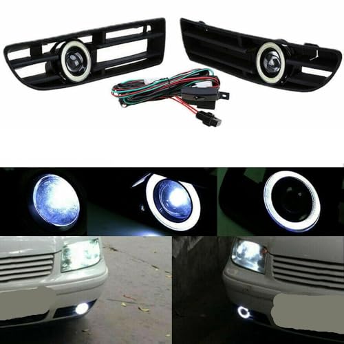 Feu antibrouillard avant kit de fils grille de calandre Jetta Bora MK4