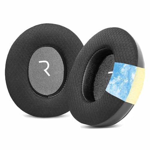 Almohadillas de Gel Refrescante para Orejas Repuesto Compatible con Auriculares Boltune BT-BH010 Upgrade Almohadillas Negras miniatura 1