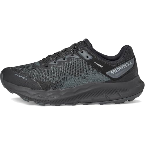 Merrell Women's Antora 4 Wp Sneaker, Black/Graphite, 8.5 - image 1