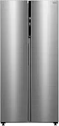 Geladeira Frost Free Side By Side 442L Cor Inox Midea MDRS598FGA041-127v