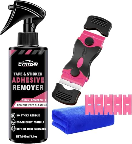 Adhesive Remover Softens & Dissolves Goo & Glue, Stickers...