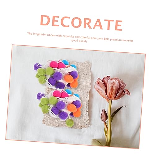 Décorations pompons et franges à offrir pour atelier créatif - 6