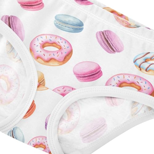 Donuts Macarons Toddler Girls's Underwear 2T 202c16224