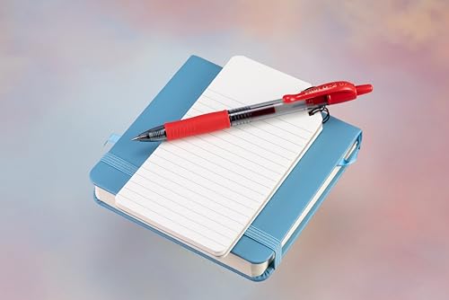 Pilot G2 Set de 24 bolígrafos de gel retráctiles con tinta roja miniatura 5