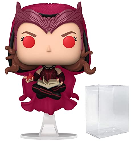 Figurine vinyle Scarlet Witch WandaVision Pop Marvel multicolore phosphorescente