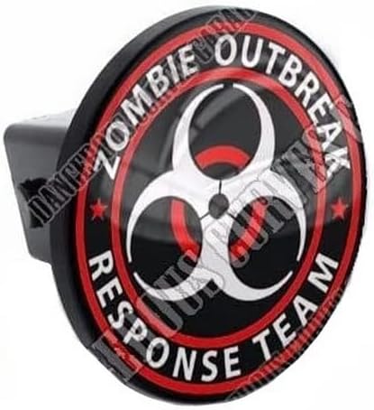 Class III 3 Truck & SUV 2" Tow Hitch Receiver Insert Plug Zombie Outbreak RW Model-PYT-8888-3709