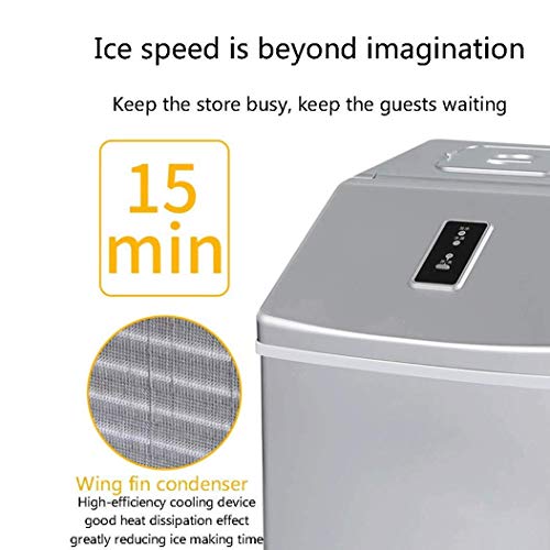Máquina compacta portátil de fabricación de cubitos de hielo miniatura 3
