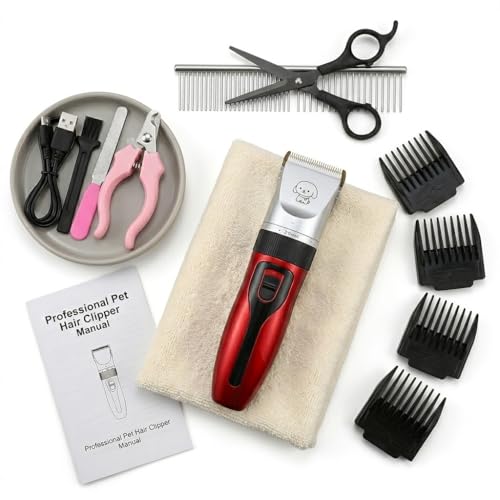 Image of Dipoo Self Cleaning Shedding Brush, Skin Friendly Grooming Tool for Dogs, Cats, Puppies, Deshedding and Hair Removal for Long and Short Haired Pets, Black (Pack of 1)