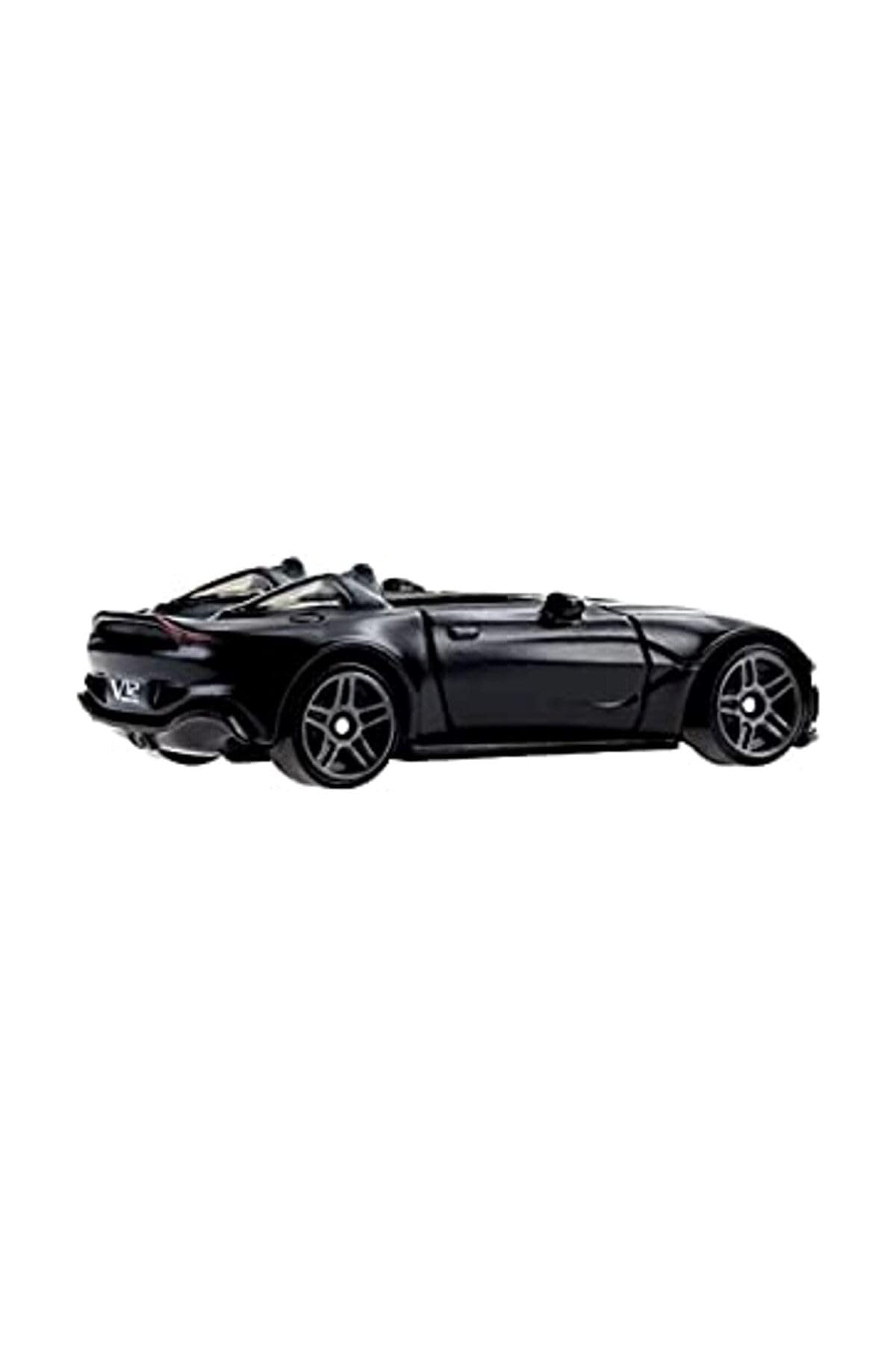 Hot Wheels 1:64 Single Cars 2022 183/250 Factory Fresh V12 Speedster, Black, 7 centimètres - Image 3