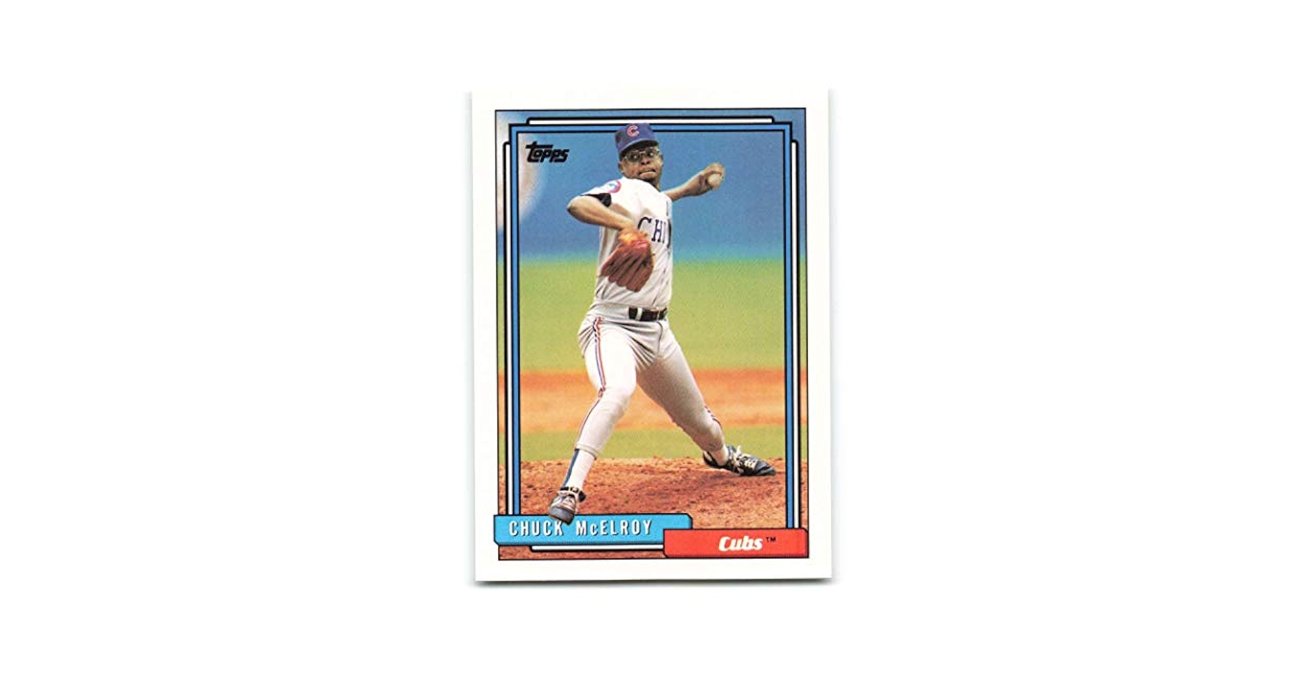 Amazon.com: 1992 Topps Baseball #727 Chuck McElroy Chicago