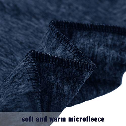 KEFITEVD Hardloopshirt voor heren, halve rits, ademend, sportshirt, fleece, opstaande kraag, sweatshirt, lange mouwen, stretch, gym, hardloopshirt - Image 8