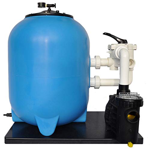 well2wellness OKU Sand Filter System Grenada Diameter 400 mm with Filter Pump Bacon Magic II 6 for Swimming Pools up to Approx. 50m3