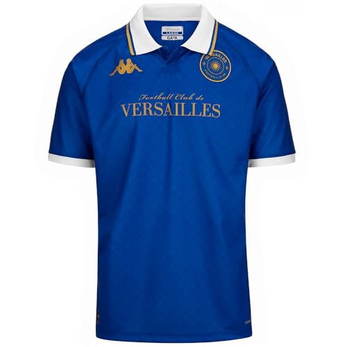Maillot de foot Kappa Versailles 10 ans | Tenue officielle pour entraînement junior