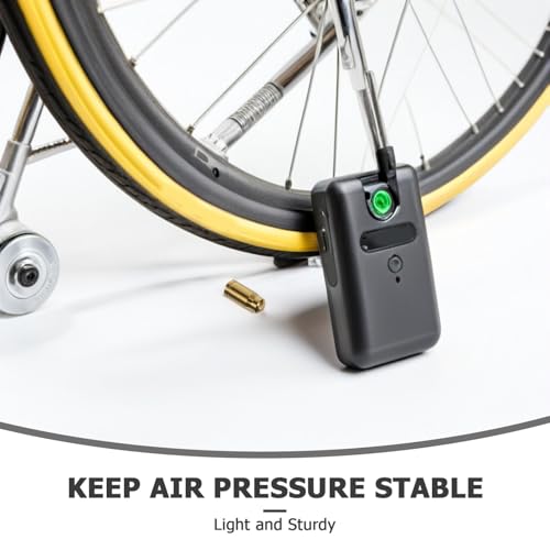 Tapas de válvula para bicicleta de aleación de titanio, compatibles con válvulas francesas y aptas para neumáticos de montaña y carretera miniatura 3