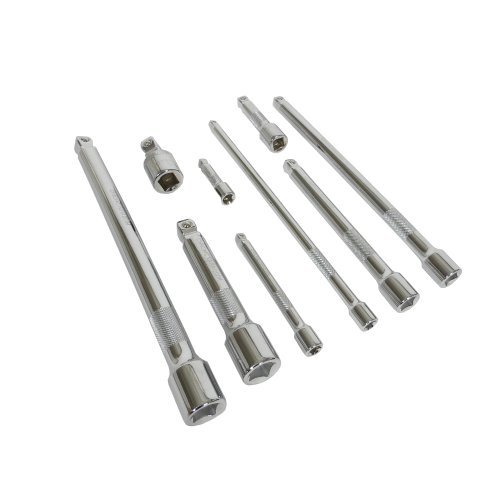 9 Piece Wobble Extension Bar Set (1/4”, 3/8