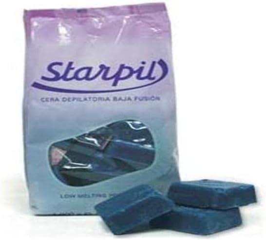 Stripless Azulene Blue Hard Wax Starpil Tablets, 1kg