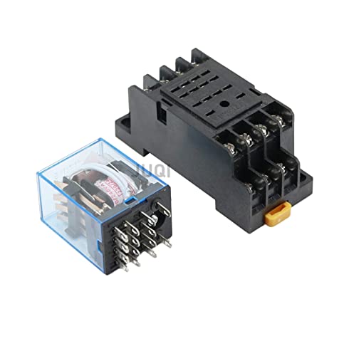 Relais 14 broches MY4NJ pour simplifier le câblage de tableau électrique 380V - 5