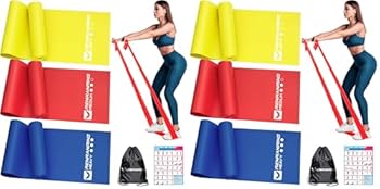 Non-Slip Grip: The non-slip feature offers a secure and comfortable grip, allowing you to focus on your exercises without worrying about the bands slipping Versatile Uses: Ideal for bodybuilding, strength training, physical therapy, stretching, recov...