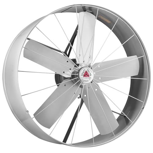 Hélice para Exaustor 50cm Venti-Delta Encaixe Eixo 11,0mm c/Cubo e Trava Traseira c/Parafuso Lateral