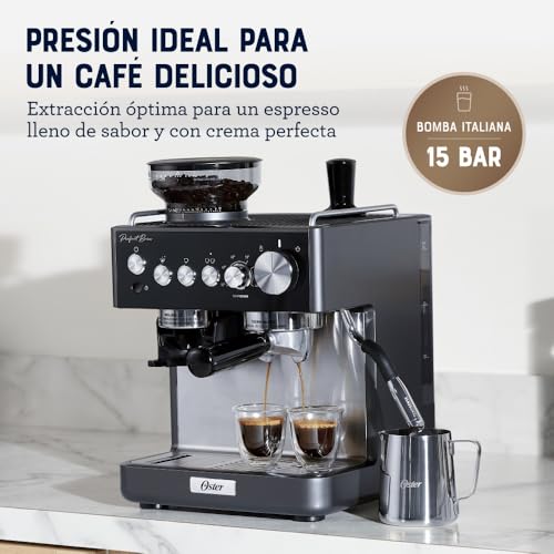 La mejor comparación de Cafetera Oster Espresso y Capuccino que puedes comprar esta semana. 12 Imagen adicional