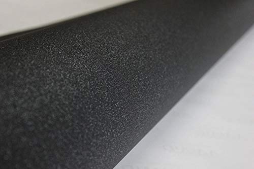 Image of SIA VENDORS? Glitter Black Glossy Vinyl Wrap Film Metallic Glossy Shiny wrap 24x150 inches