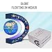 Magnetic Levitation Floating Rotating 3in Globe With Colored Lamp For Men Boss Cool Office Decor Gifts Or Kids Desk Toys,Nine planetary solar systems astronomy educational cosmic earth globe
