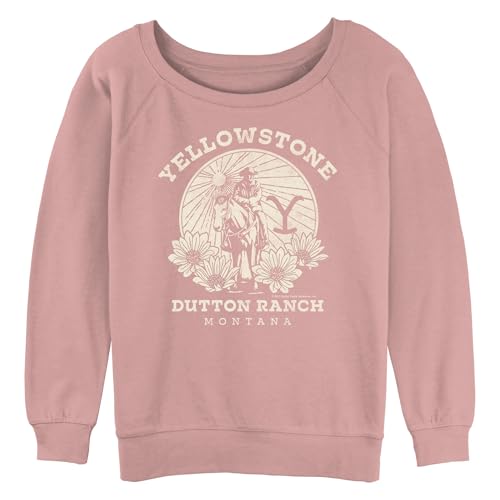 Image of Yellowstone Women's Dutton Ranch Slouchy French Terry Pullover