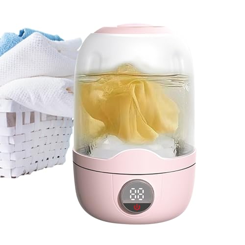 de viaje - portátil para ropa de bebé | Dispositivo de limpieza con pila de 2000 mAh y Taza de lencería compacta para ropa interior, ropa de bebé, sujetadores,