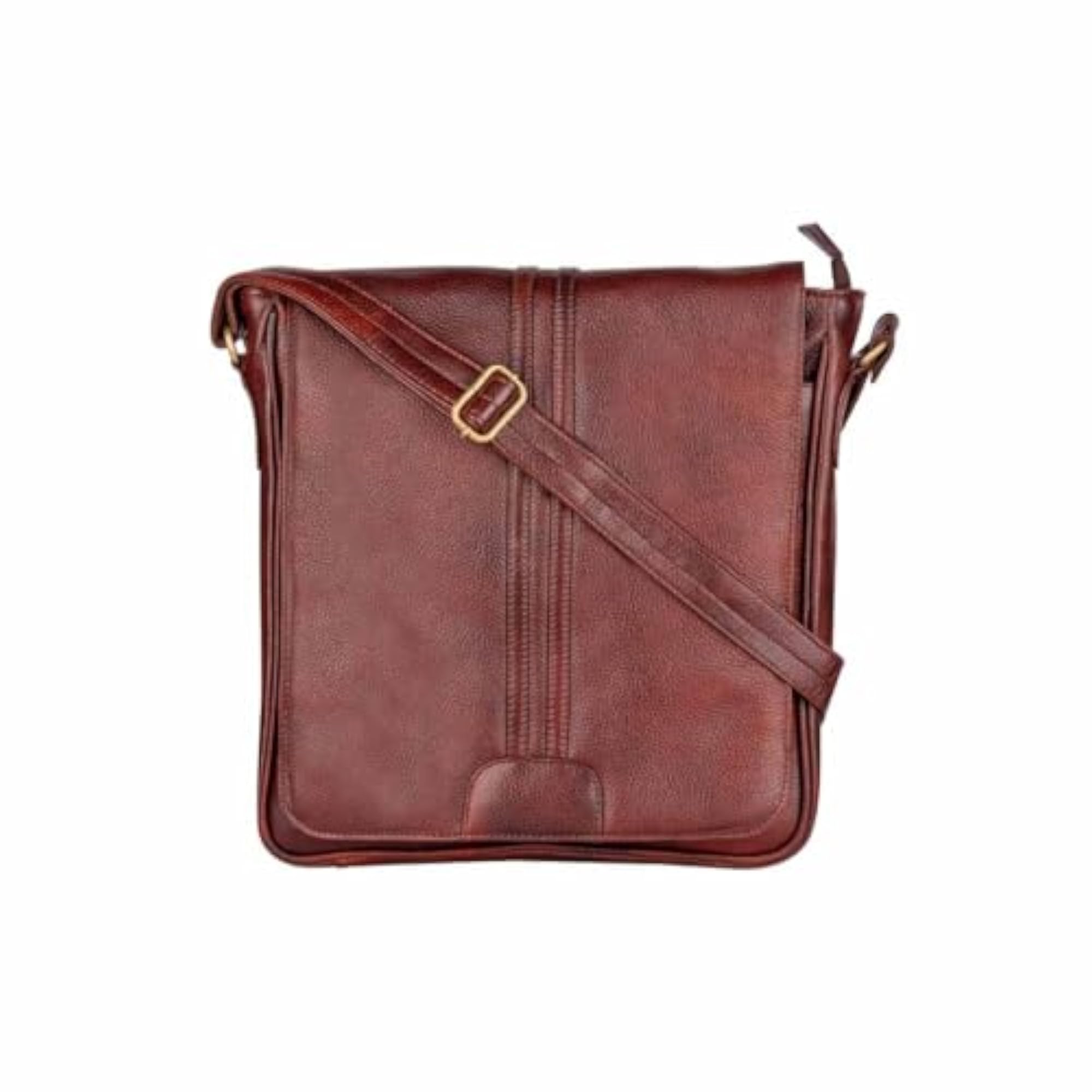 Full Grain Leather Multipurpose Crossbody Bag for Men
