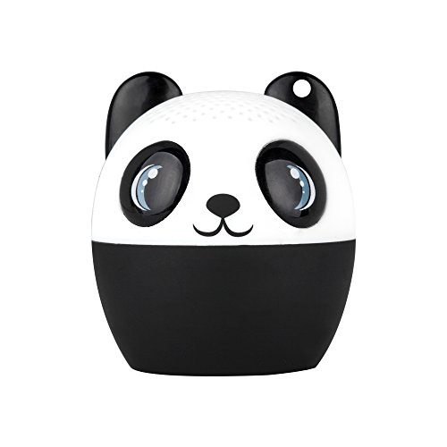CYLO Critter Wireless Portable Speaker, Keychain with Remote Selfie Picture Taker (Panda)