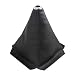 X AUTOHAUX 0.63 Inch Inner Hole Dia PVC Faux Leather Gear Shifter Knob Cover Car Dust Boot 24 x 27cm