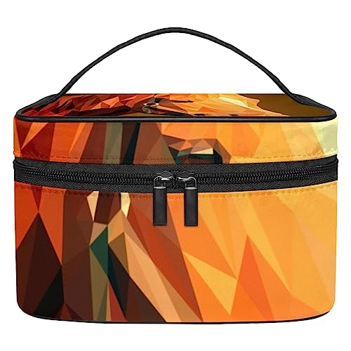 Trousse de maquillage cheval double zip pour ne plus chercher vos pinceaux
