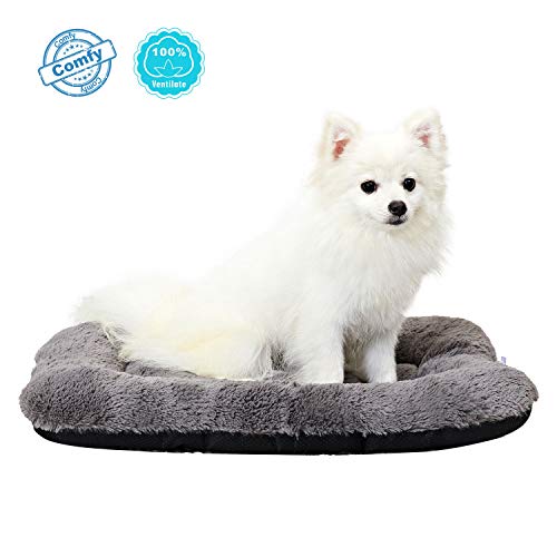 ANWA Puppy Dog Bed Small Dogs, Washable Dog Crate Bed Cushion, Dog Crate