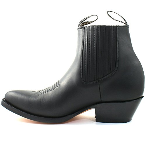 Grinders Maverick Black Mens Cowboy Boots, Size 72