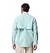 Columbia Mens PFG Bahama II Long Sleeve Fishing Shirt, Misty Jade, Large