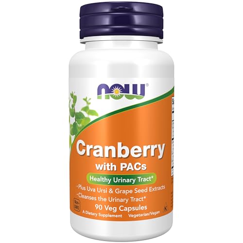 NOW Cranberry with PACs and Uva Ursi Capsules