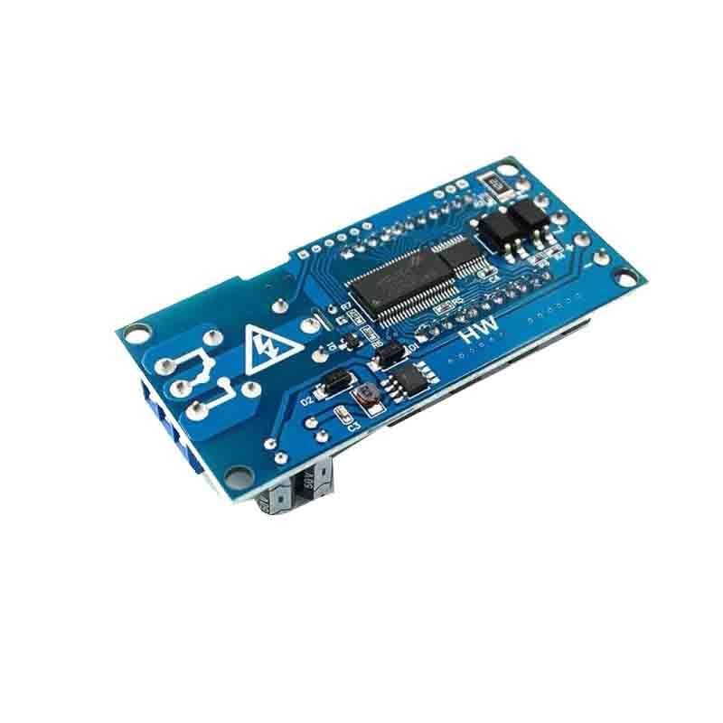 3 pezzi XY-LJ02 5 V 12 V 24 V Delay Controller Delay Off Cycle Timer 0.01s – 9999min Trigger Timer Relay ON/OFF con indicatore